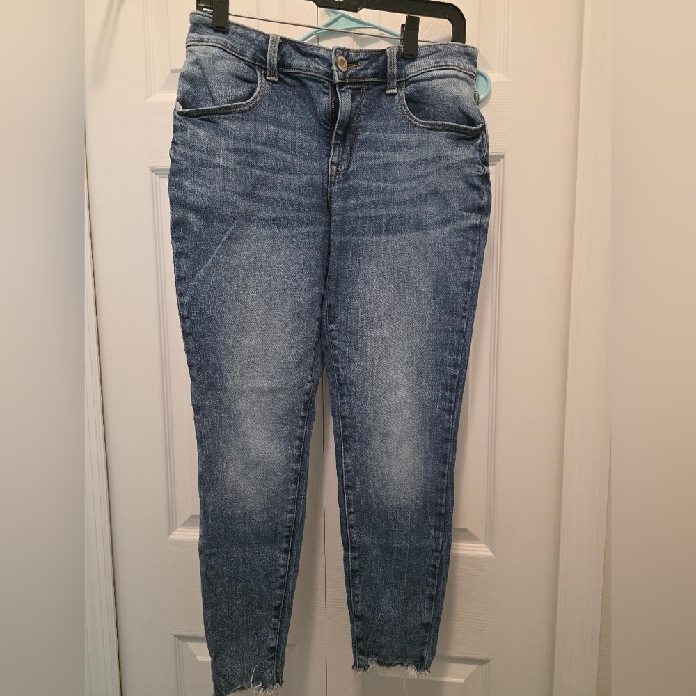 Maurices High-Rise Blue Jeans Skinny 10S